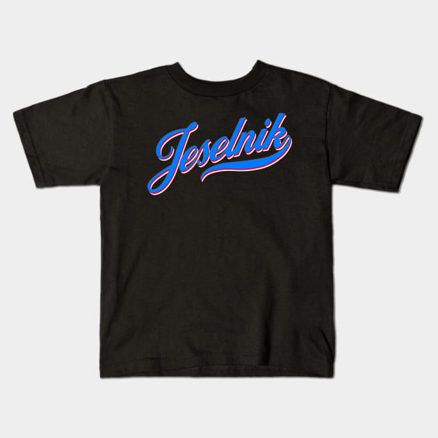 Jeselnik Love Baseball Kids T-Shirt by vestiart